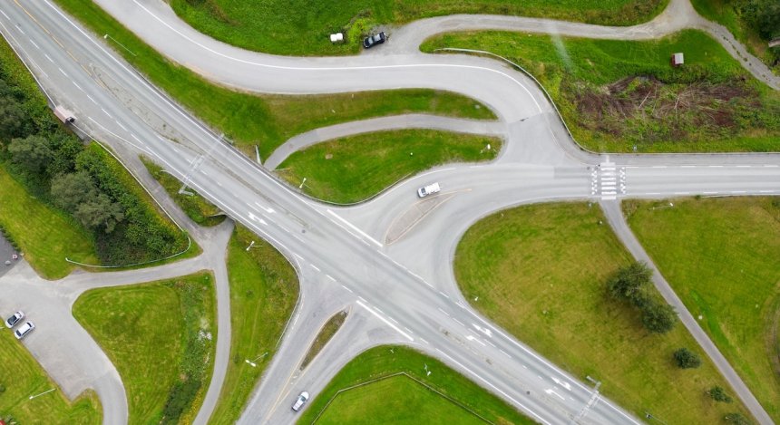 Veikryss i Meråker Foto Gorm Kallestad NTB